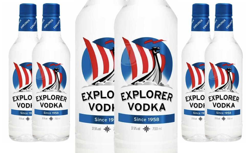 Explorer Vodka – ny visuell identitet